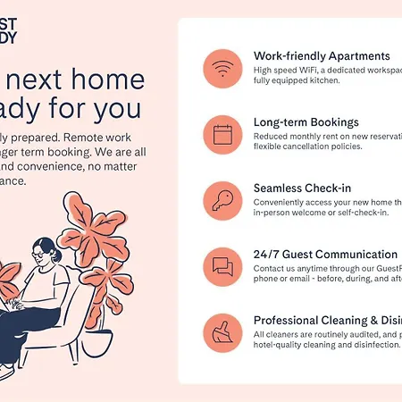 Guestready - Modern Comfort In 아파트 *